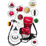 Lieber German Full Set 10 Pcs Benzinli Sırt Tipi Tırpan Çim Biçme Makinesi