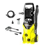 Lieber German LG150 Max 150 Bar Bakır Sargılı Musluk Kovadan Çekme Yüksek Basınçlı Bahçe Oto Yıkama Makinesi