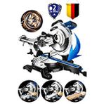 LİEBER GERMAN Lieber German Maxstar Serii 1700 Watt 210mm Bakır Sargılı Kızaklı Açılı Gönye Kesme Makinesi