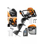 Lieber German T5980 Benzinli Toprak Burgu Makinesi 150Mm X 100Cm Delme Ucu 5200 Cc Motor Gücü