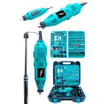 Lieber German Teknoloji 400 W 352 Parça 60.000 Rpm 6 Kademe Devir Ayarlı Hobi Gravür Seti Mini Taşlama Makinesi