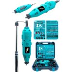 Lieber German Teknoloji 400 Watt 352 Parça 60.000 Rpm 6 Kademe Devir Ayarlı Hobi Gravür Seti Mini Taşlama Makines