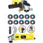 Lieber German Teknoloji Bakır Sargılı 1500 W 115 mm Spiral Avuç Içi Kesme ve Taşlama Makinesi