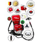 Lieber German X-Trail 10 Parça Setli Sırt Tipi Tırpan Çim Biçme Makinesi
