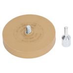 LiebeWH 3.5in Kauçuk Silgi Tekerlek Çıkartma Sökücü Silgi Pnömatik Yapıştırıcı Sökücü Vinil Çıkartması Grafik Kaldırma 4000RPM