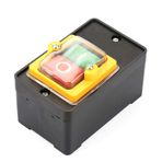 LiebeWH AC220V 380V 10A Su Geçirmez Açma Kapama anahtarı 240v, Stop Start anahtarı Endüstriyel Anahtarlar Buton Anahtarlar Push Button Switch ON OFF Mekanik Ekipman Tekstil Makineleri