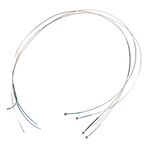 LiebeWH Çello Dizeleri Tam Set A Çello Dizeleri, Viyolonsel Dizeleri Tam Set D G C 65cm / 25.6in Viyolonsel Dizeleri 4/4 Çello Müzik Aleti Aksesuarları
