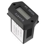 LiebeWH Endüstriyel Dijital Ekran Sys-1d-r, Biriken Zaman Sayacı Elektronik Zamanlayıcı Biriken Zaman Sayacı 100V-250V AC