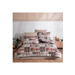 Lief Home %100 Pamuklu Flanel ( Pazen ) Kumaşından Tek Kişilik Nevresim Takımı | 160x200+30 Lastikli Çarşaf