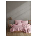 Lief Home %100 Pamuklu Örgü Desenli Çok Amaçlı Yatak Örtüsü 240x230