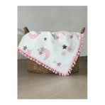 Lief Home Flanel Bebek Battaniyesi 100x115 | Çift Taraflı