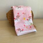 Lief Home Flanel ( Pazen ) Bebek Battaniyesi 100X115 | Çift Taraflı - 100 x 115 cm - Pembe