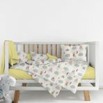 Lief Home Flanel ( Pazen ) Kumaşından %100 Pamuklu Bebek Nevresim Takımı | 100X150 - 100 x 150 cm - Renkli