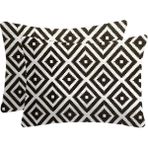 Lief Home Ranforce Kumaşından Gizli Fermuarlı Yastık Kılıfı 50X70 ( 2 Adet ) - 50 x 70 cm - Siyah