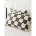 Lief Home Ranforce Kumaşından Gizli Fermuarlı Yastık Kılıfı 50X70 ( 2 Adet ) - Füme - 50 x 70
