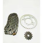 LİFAN100 CUP ÖN-ARKA ZİNCİR DİŞLİ SETİ 36*14*110L
