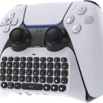 lifcasual 3,5 MM PS5, Ses Dahili Mesajlaşma Taşınabilir C pad Canlı Kablosuz Denetleyici ve Gamepad C için Pano Hoparlörü Ses ve Ga ng 3,0 Klavye ile Jack için 5 C