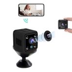 lifcasual C Kamera Kablosuz lar WiFi - Cep fonu Uygulamalı Gerçek 1080P HD Gizli Dadı Kamerası, Ev/Araba/İç/Dış Mekan için Gece Görüşlü Hareket Algılama Özellikli Küçük Gizli Güvenlik Kamerası