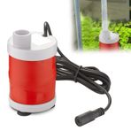 lifcasual DC12V 20W Dalgıç Su Pompası - 5FT Güç Kablosu ile Yüksek Kaldırma 20FT Fıskiye Pompası 700L / H Ev Göleti Balık Tankı Çeşmesi için Yüksek Akışlı Brus ess DC Pompa kırmızı beyaz DC12V