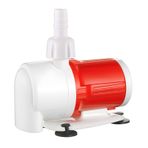 lifcasual DC24V Dalgıç Pompa 25W Taşınabilir Akvaryum Güçlendirici Su Pompası 1000-1200L / H Yüksek Akış tra Sessiz 3-5m Kaldırma Brus ess Ev Gölet Balık Tankı Çeşmesi için 3 Vantuzlu,
