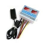 lifcasual Z-ST3022 Sıcaklık Nem Kontrol Cihazı Dijital Çift Ekran Termostat Dondurucu Buzdolabı Kuçka için Nem Kontrol Cihazı