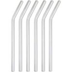 Life 6 Lı Şeffaf Eğimli Cam Pipet MIT1003