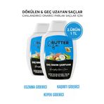 Life Butter 2 Adet E.gzama Şampuanı Kepek Karşı Etkili K.aşıntı Karşıtı Şampuan Saç Dökülmesine Karşı Etkilii