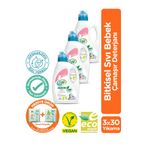 Life by Fakir Life Fakir Bebek Çamaşır Deterjanı 1500 ml x3 Adet