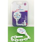 Life Care Baby Emzik Askısı BPA Free 0+ Ay Bebekler İçin Güvenli Aksesuar - Beyaz