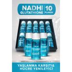 Life Cell Nadh Shot + Glutathione Anti-Aging Takviye Edici Gıda 10 Shot - Orman Meyveli