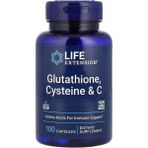 Life Extension Glutathione Cysteine & C 100 Caps. - Aromasız