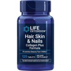 Life Extension Hair Skin & Nails Zinc Biotin Collagen Plus Formula 120 Tablets - Aromasız