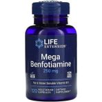 Life Extension, Mega Benfotiamine, Tiamin (B1 Vitamini) 250 Mg, 120 Vegetarian Capsules - 120 KAPSÜL