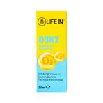 Life In Vitamin D3 K2 20 ml Damla