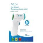 Life Net JA-11C Temassız Ateş Ölçer Kızıl Ötesi Vücut ve Alından Termometre