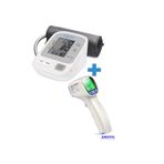 Life Net Medikal Üst Koldan Dijital Tam Otomatik Tansiyon Aleti WBP 108 + Dijital Temassız Ateş Ölçer JPD-FR202