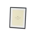 Life Style Şık Siyah Metal Fotoğraf Çerçevesi, Dekoratif Tasarım, 13x18 cm, Hediye İçin Mükemmel Seçim