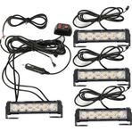 Life Tuning Çakar Lamba Powerledli 4'lü sarı sarı-beyaz beyaz 12-24V / LAPA196