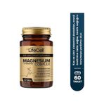 Lifecell Magnezyum Kompleks + Vitamin B6 Taurat - Bisglisinat - Malat - Sitrat İçeren Takviye Edici Gıda 60 Tablet