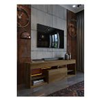 LifeDeco Resital Ledli Tv Ünitesi L1501-2 Ceviz Ceviz