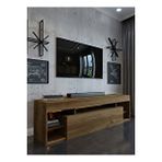 LifeDeco Resital Ledli Tv Ünitesi L1502-2 Ceviz Ceviz