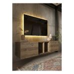 LifeDeco Resital Tv Ünitesi S1240-2 Ceviz Ceviz