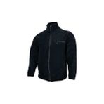 Lifeguard Büyük Beden Siyah Fermuarlı Polar Sweatshirt Uzun Kollu Erkek Cepli Dokuma Kumaş - 3XL