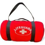 Lifeguard Cankurtaran Battaniyesi - Siyah - Kırmızı