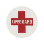 Lifeguard Cankurtaran Nakış Işleme Arma Patch Peç 8×8 Cm Çok Renkli