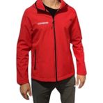 Lıfeguard Softshell Kapşonlu Mont - Kırmızı - 2XL