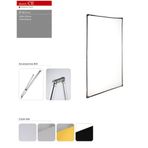 Lifei 140x200 cm CE 2 İn 1 Beyaz-Gümüş Panel Reflektör