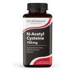 LifeSeasons, N-Acetyl Cysteine, 750 Mg, 60 Veg Kapsül- İthal