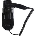 Lifetech 1200 W Siyah Otel Tipi Saç Kurutma Makinesi