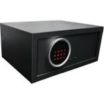 Lifetech Otel Tipi Laptop Para Kasası LED Panel Işıklı Siyah